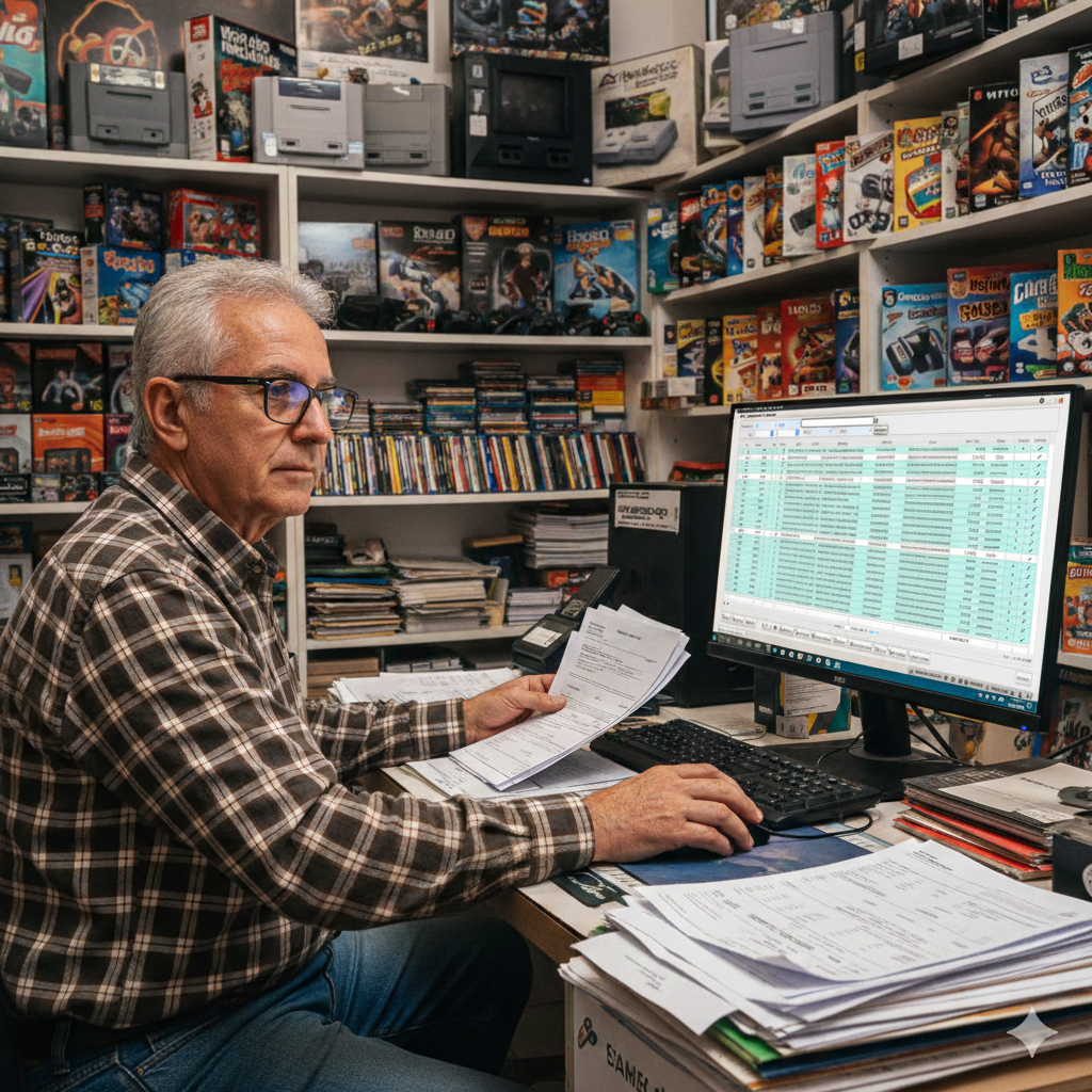 Entrada de mercadoria no sistema